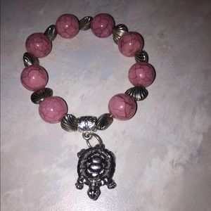 Handmade turtle bracelet